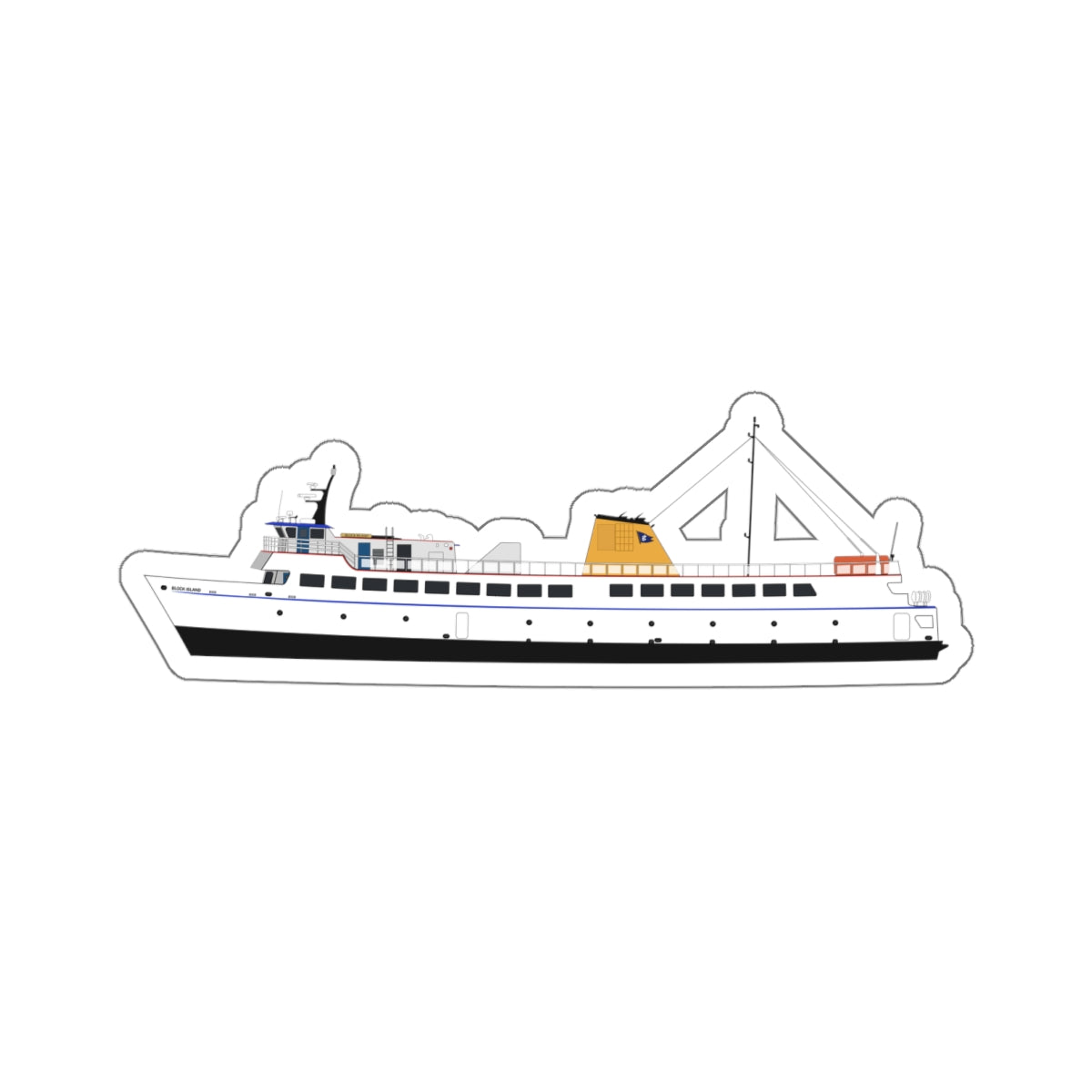 Block Island (ferry) sticker