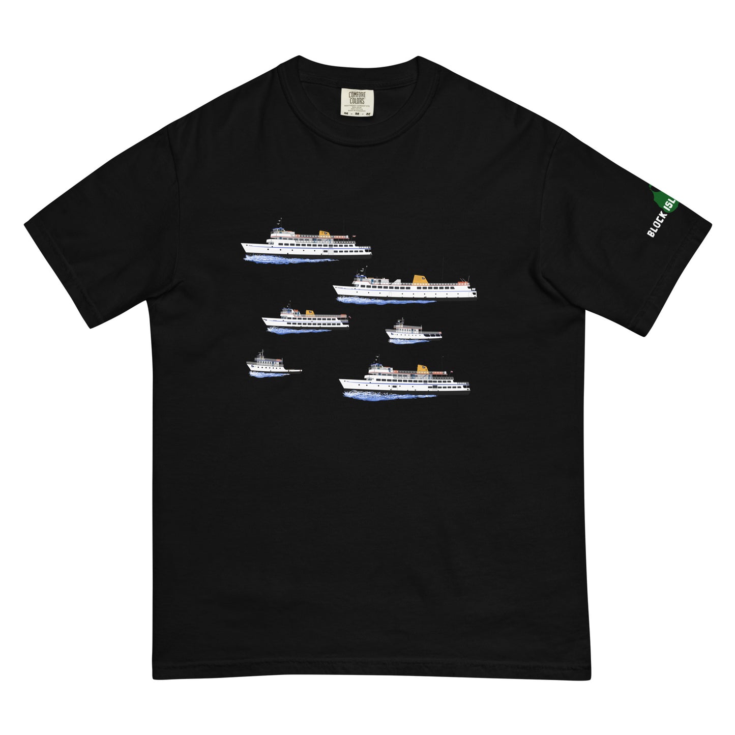 Block Island Ferry Fleet COMPLETE T-Shirt