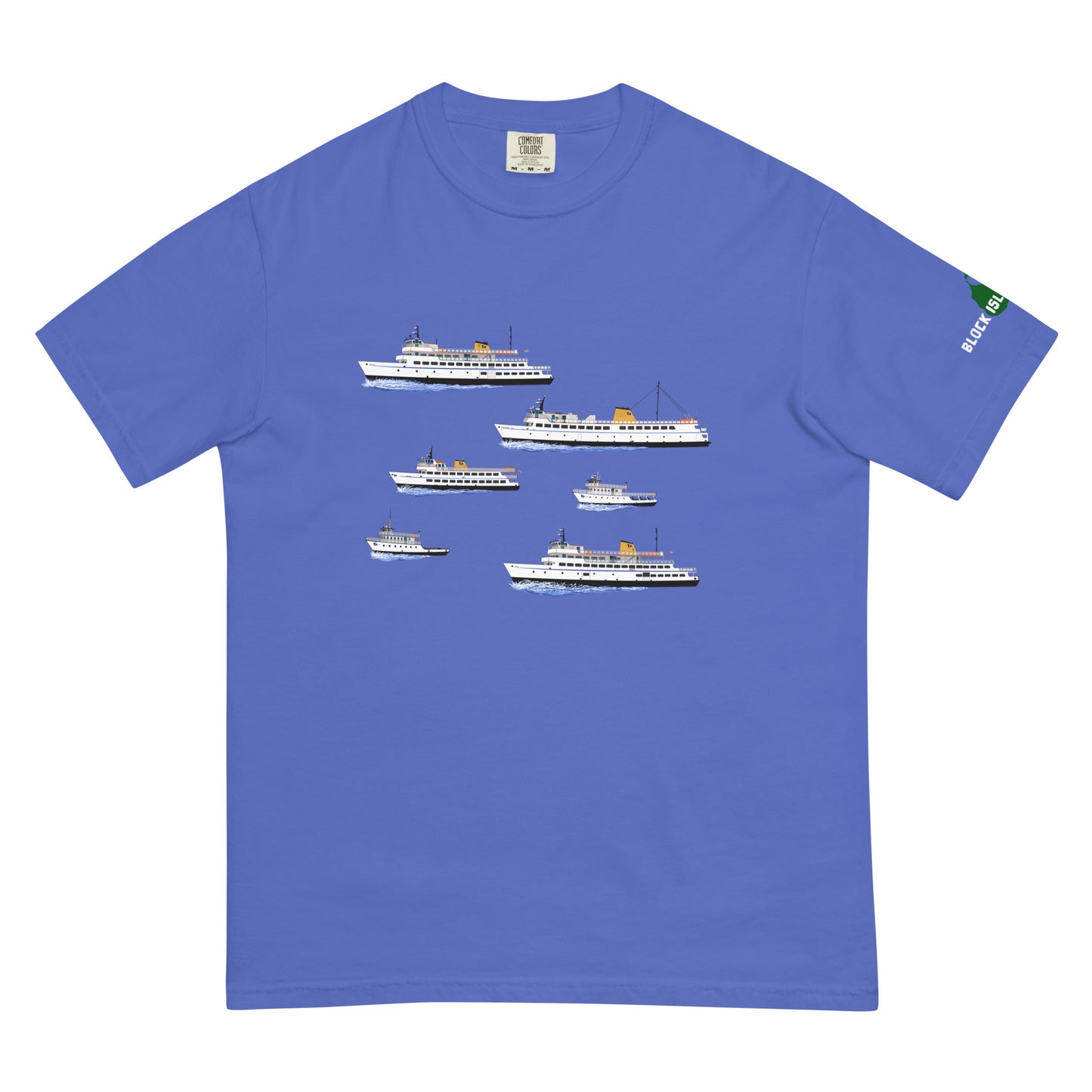 Block Island Ferry Fleet COMPLETE T-Shirt