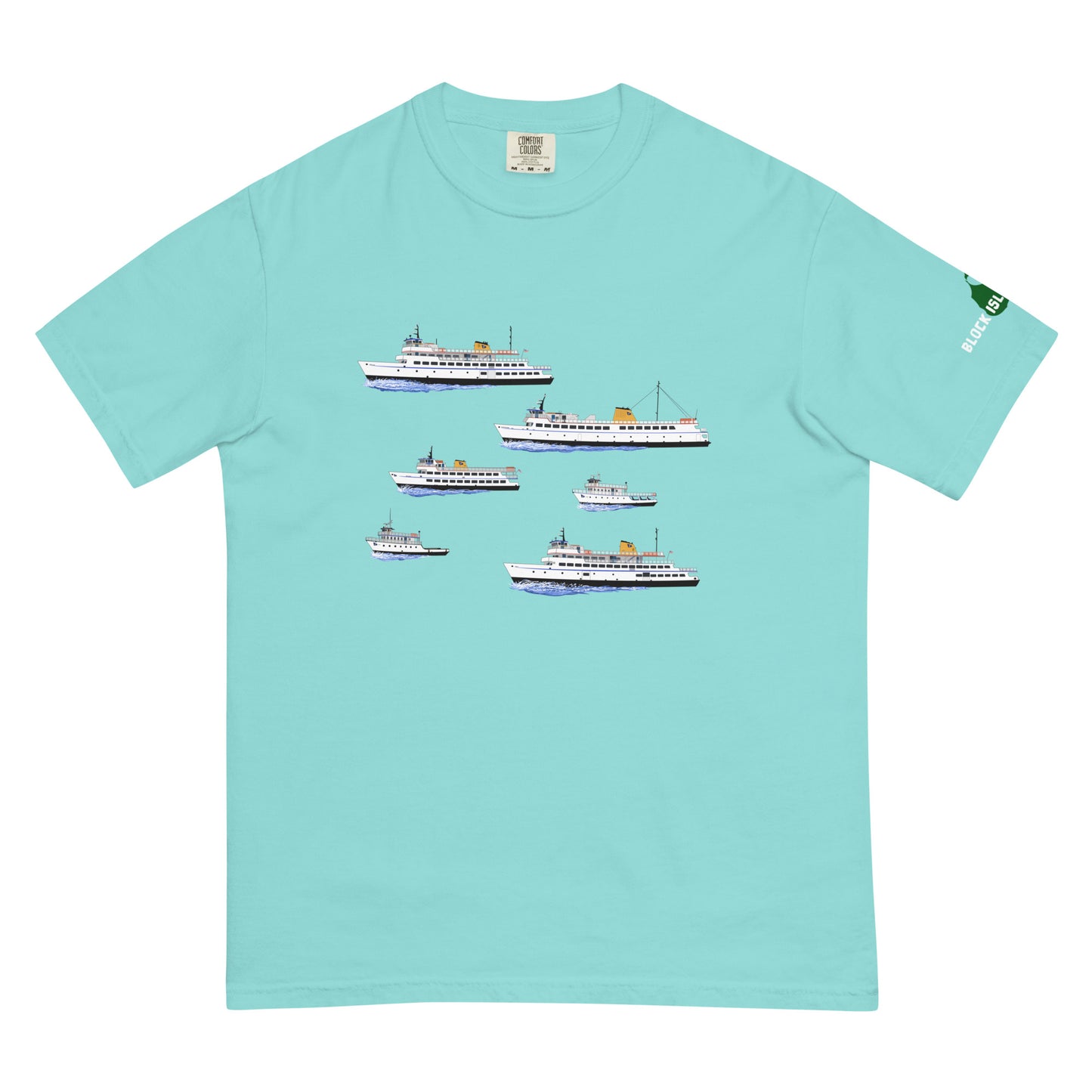 Block Island Ferry Fleet COMPLETE T-Shirt